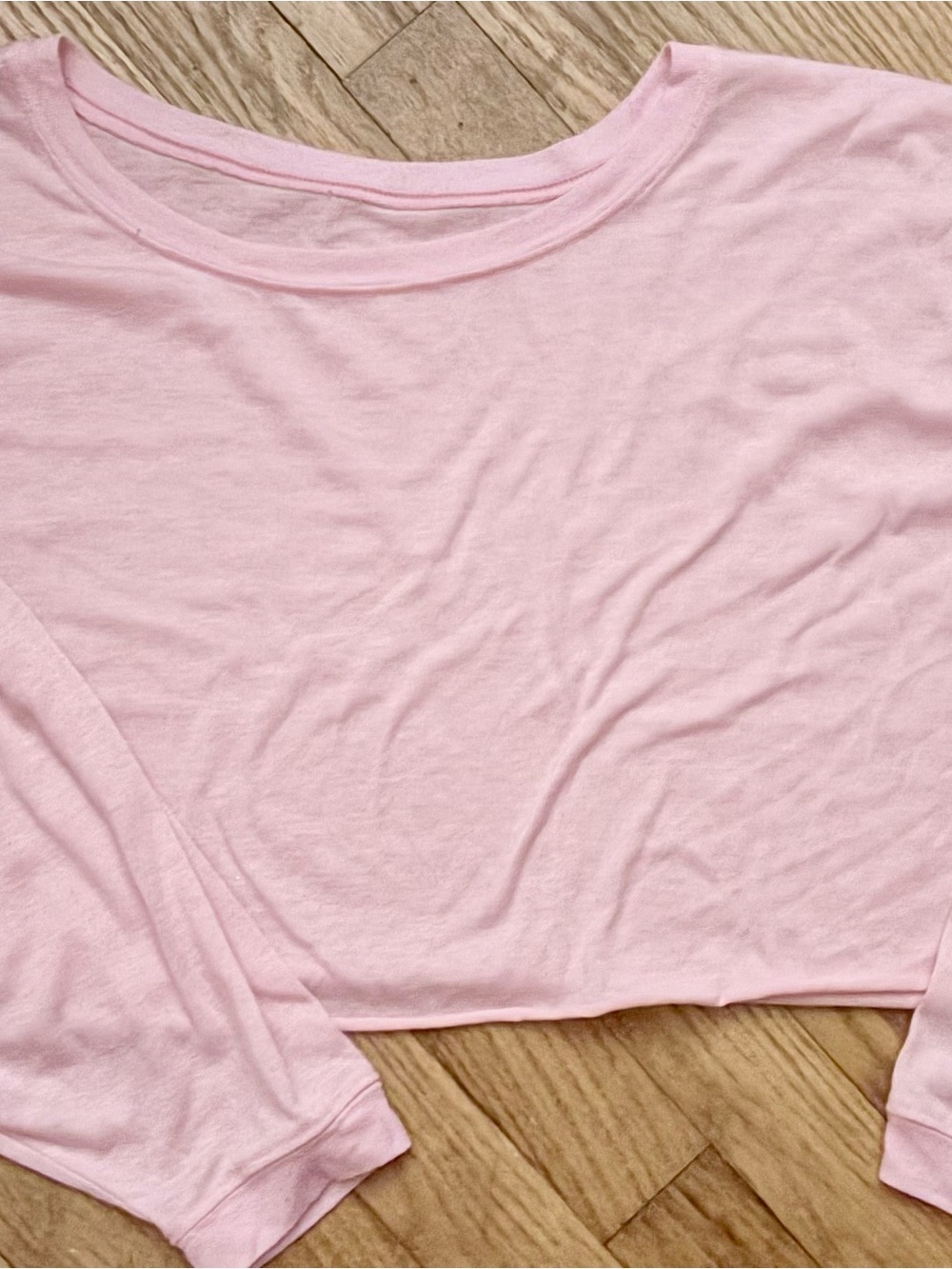 Out from Under cropped oversized tee